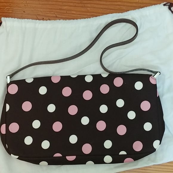 Vintage Kate Spade polka dot purse with dust bag - Picture 2 of 7